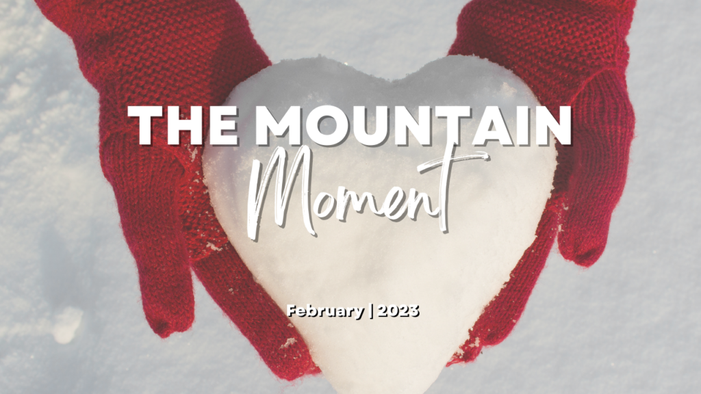 The Mountain Moment - FEB Cover Photo